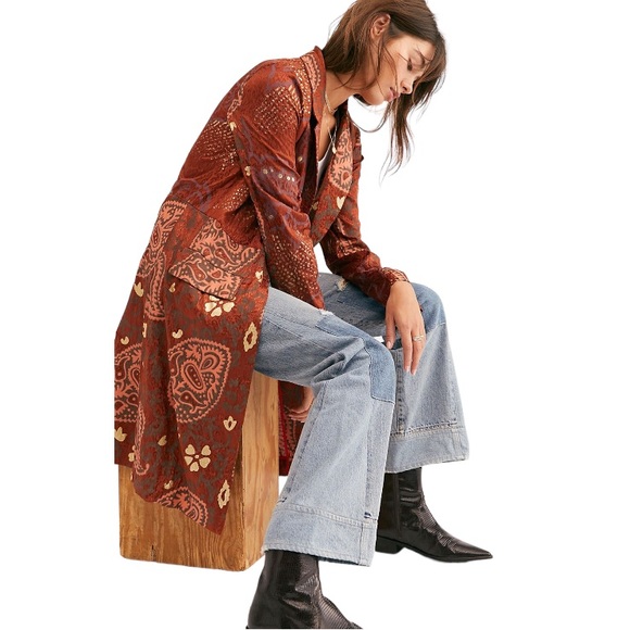Free People Jackets & Blazers - Free People Boho Eye Of The Wild Jacket